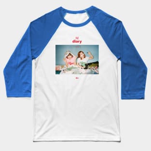 Bolbbalgan4 (BOL4) "Red Diary" Page 2 Baseball T-Shirt